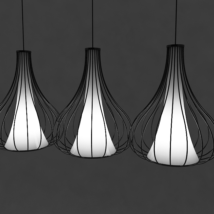 3ds max ceiling lamp