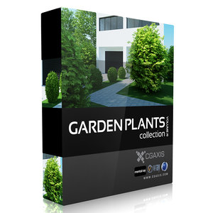 volume 19 garden plants 3d max