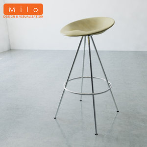 3d model of allermuir jo-jo bar stool