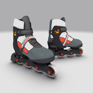 3d roller skates