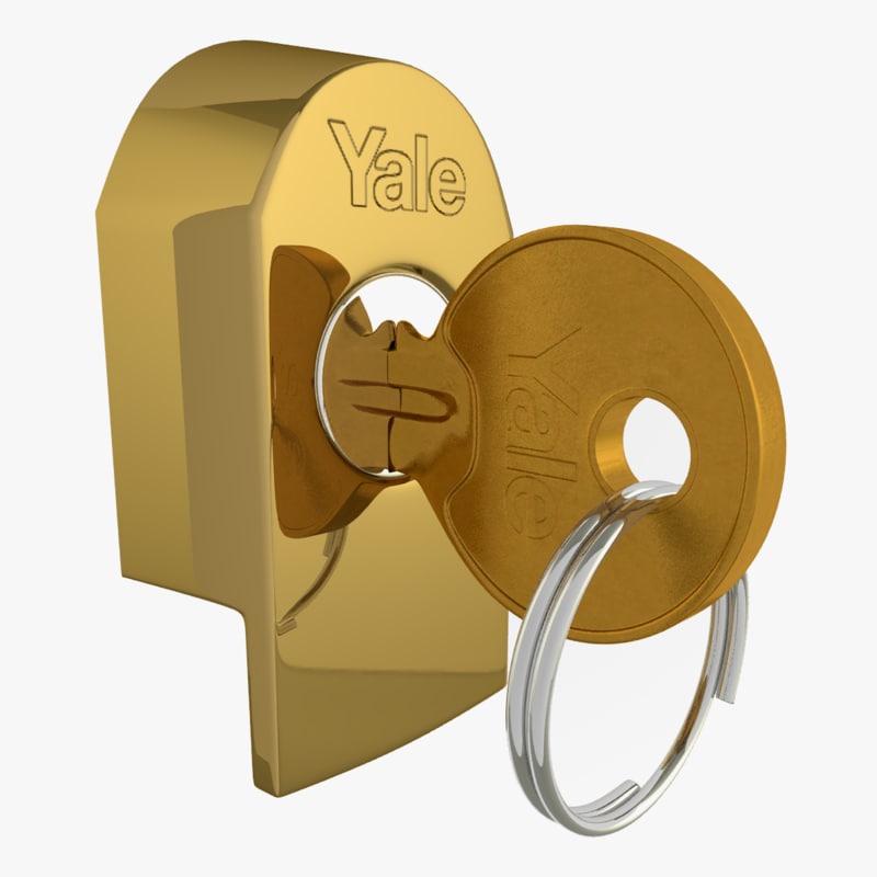 Key obj. Key 3d. lock 3d. swaylock.