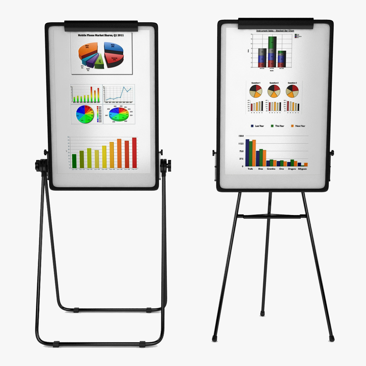 3ds-max-flip-chart-easel