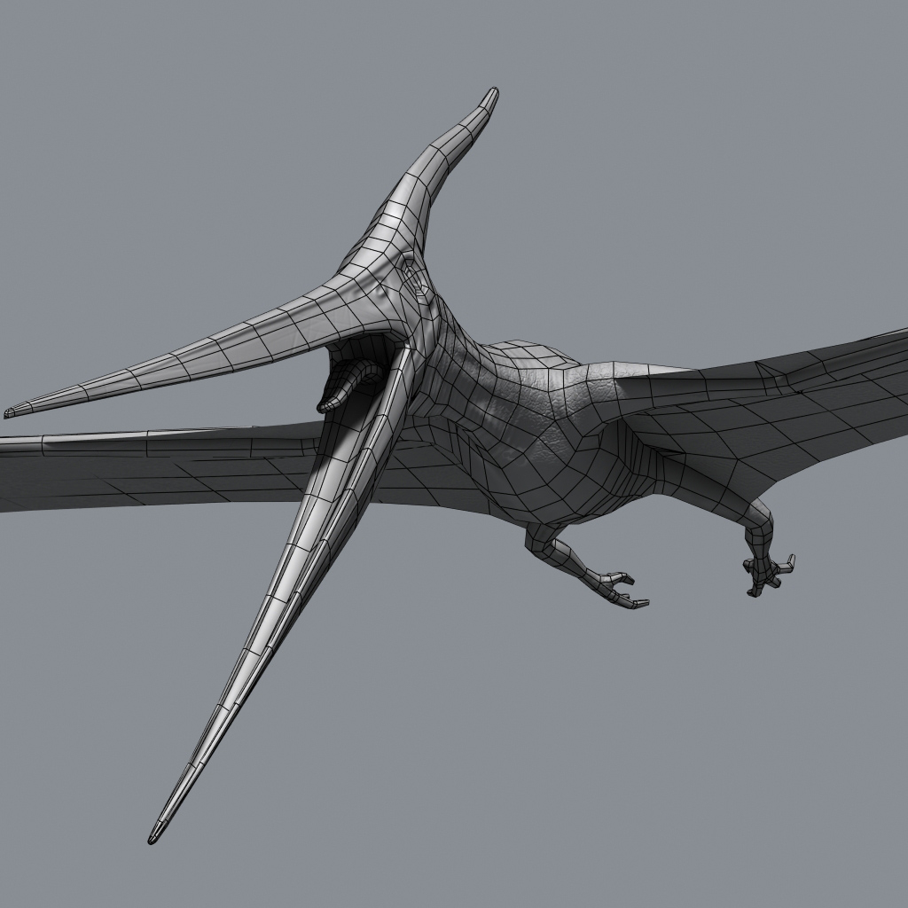 pterodáctilo e pteranodon