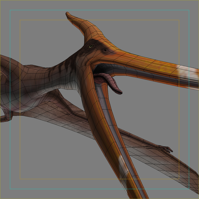 a pteranodon