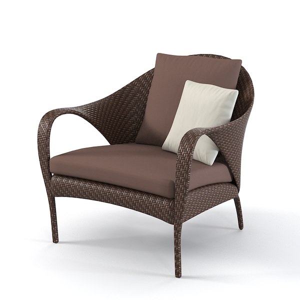 dedon tango chair 3ds