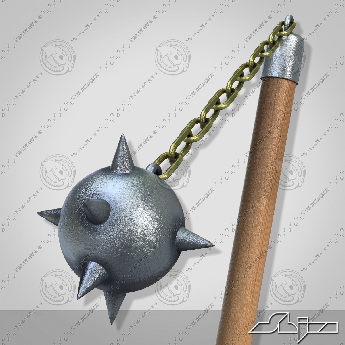 3d mace morningstar 3