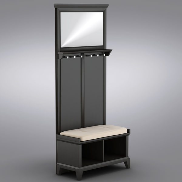 hall tree crate and barrel