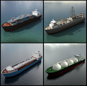 max 4 industrial ships cargo