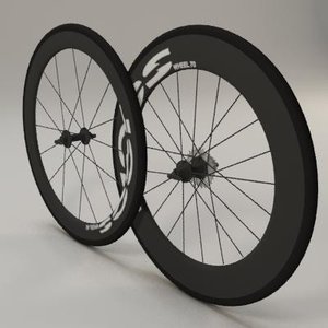 3d model aero wheels