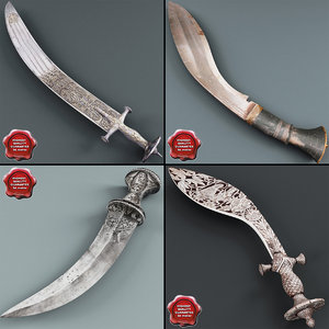 indian swords india 3d 3ds