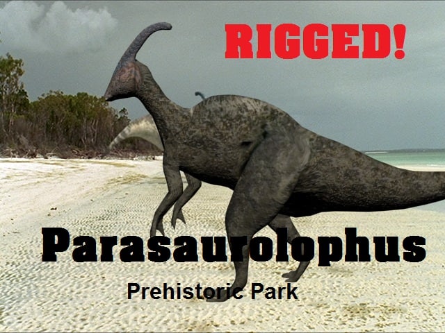 prehistoric park parasaurolophus