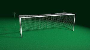 3d model soccer goal