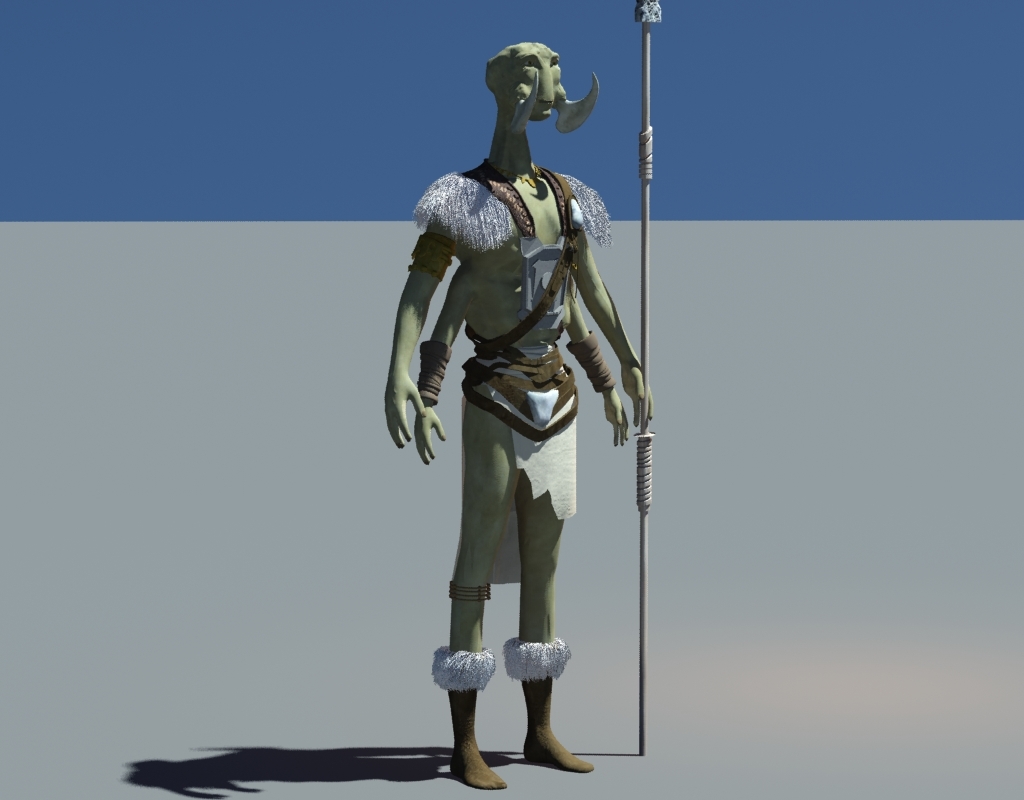 3d Model Thark John Carter