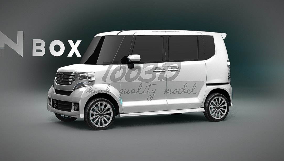 Honda Nbox 3d Max