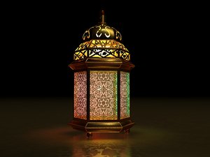 3dsmax islamic lantern ramadan lighting