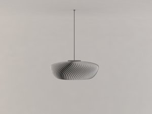 3d model modern design lamp