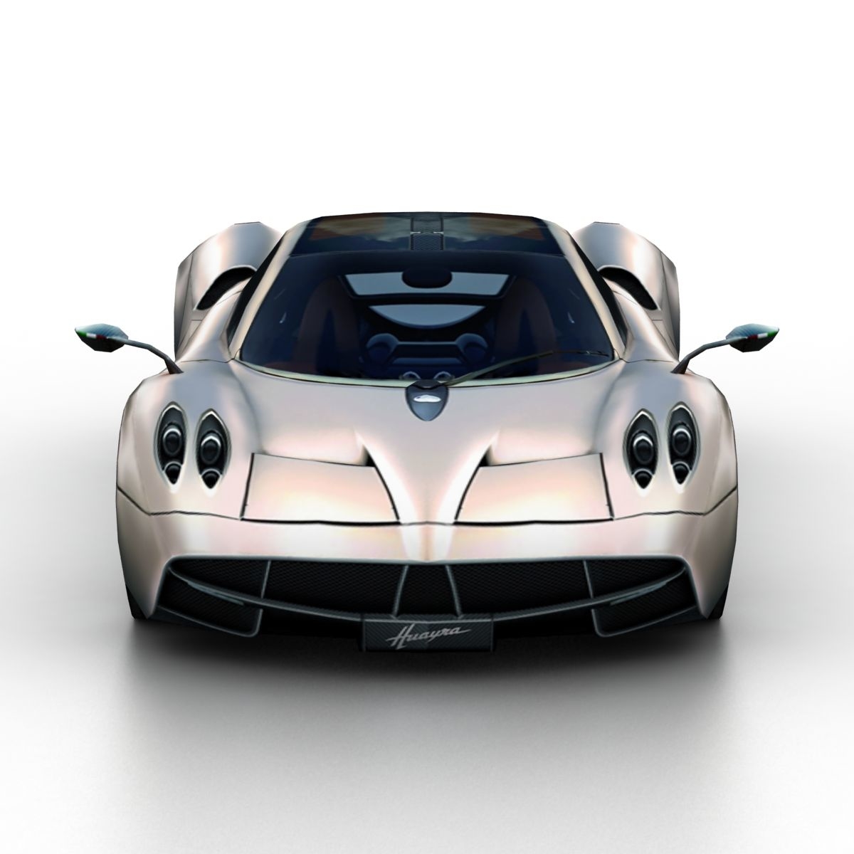 3d model 2012 pagani huayra