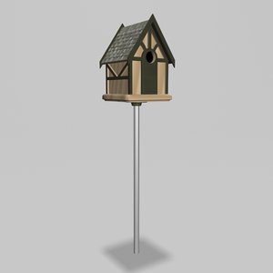 bird house 3d model