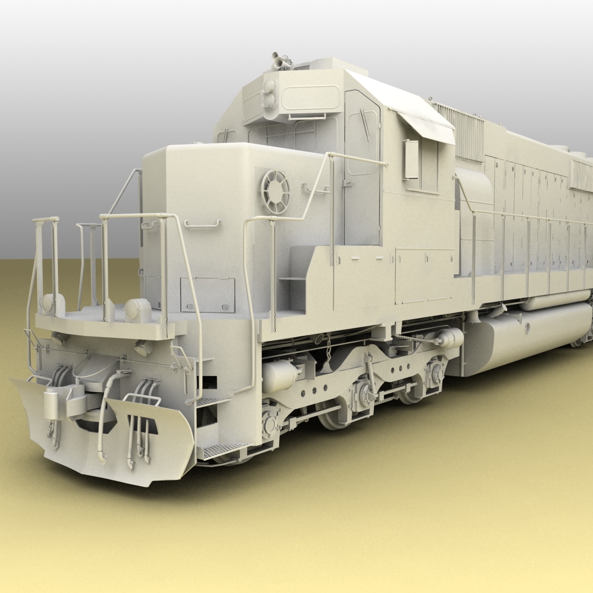 3d emd sd402 engines cn