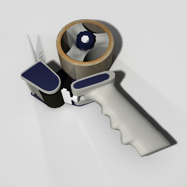 テープガン3Dモデル TurboSquid 682784