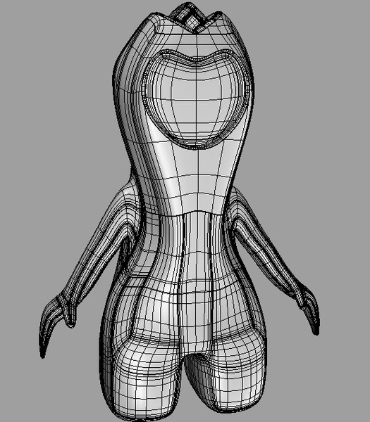 ロンドン12年オリンピックマスコットウェンロック3dモデル Turbosquid
