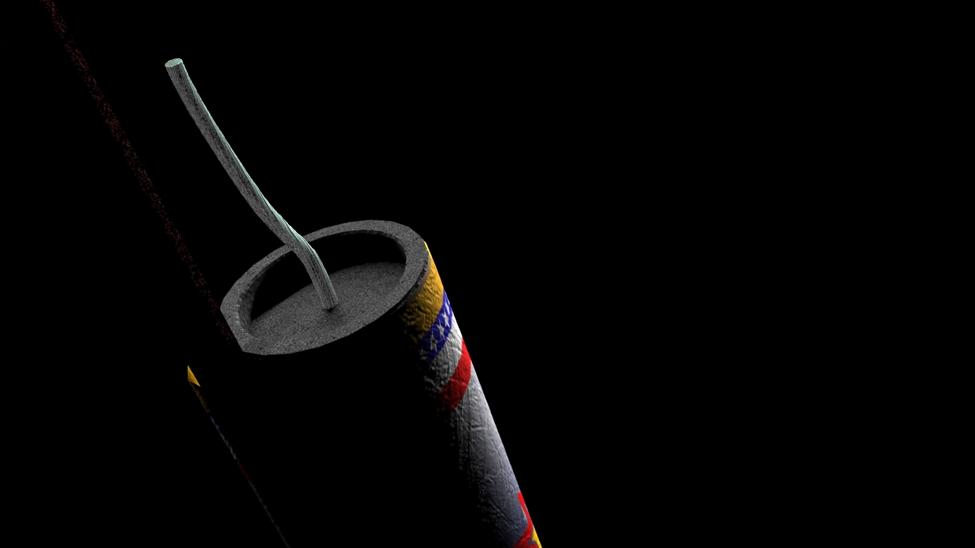 3d Model Fireworks