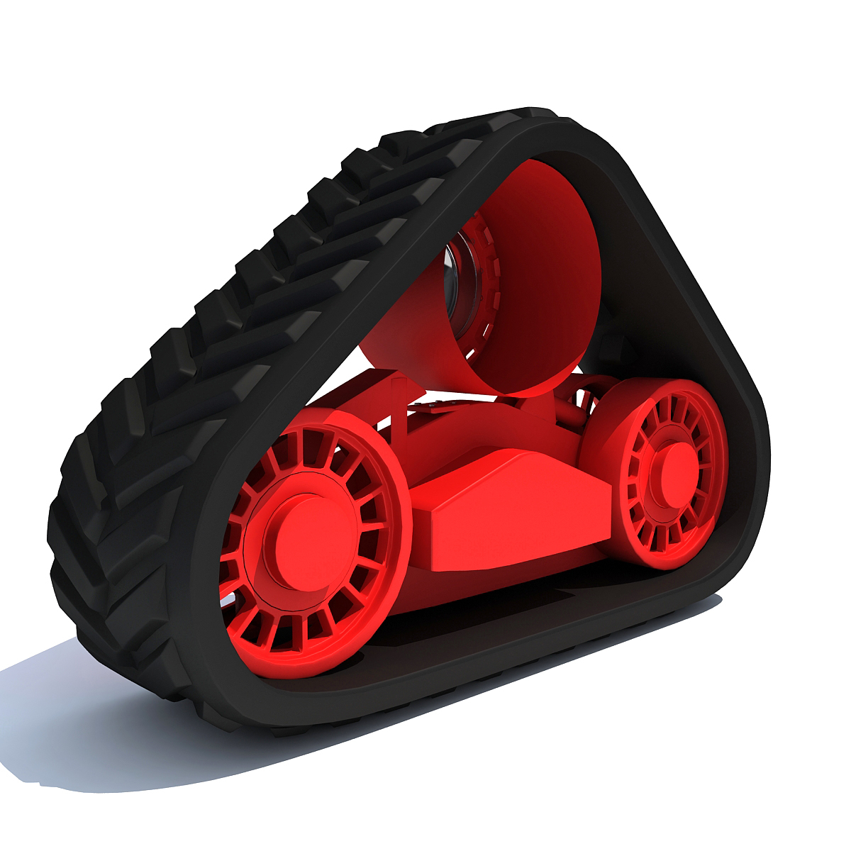 3d crawler track model