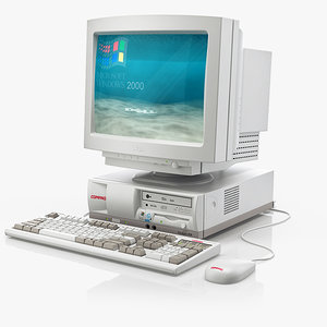 old pc compaq monitor 3ds