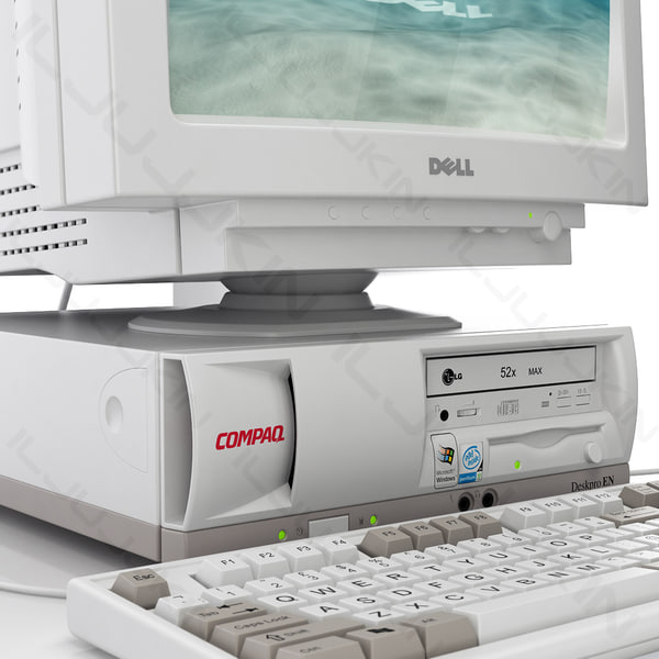 old pc compaq monitor 3ds