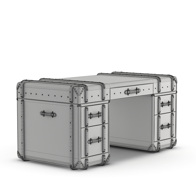 3d model restoration hardware richards