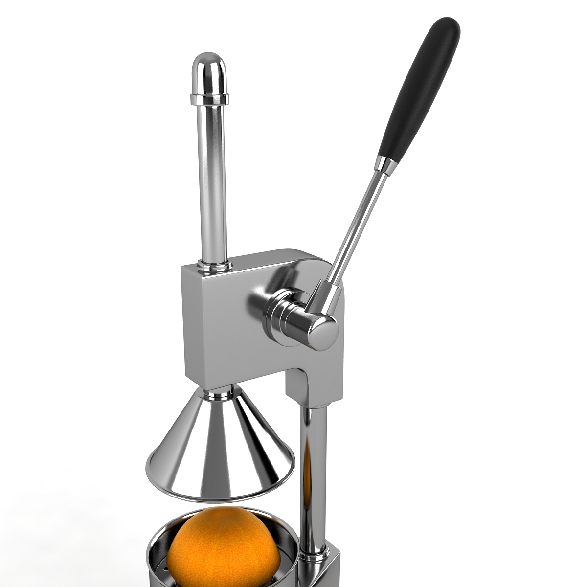 juicer orange juice 3d model