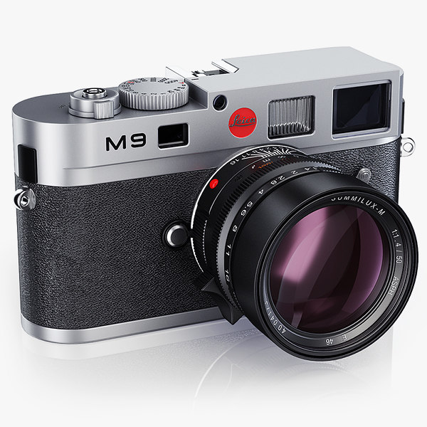 photo camera leica m9 3d 3ds