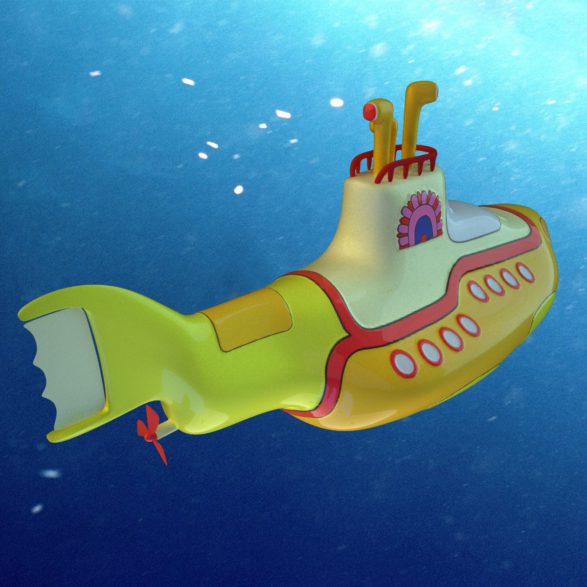 yellow submarine obj