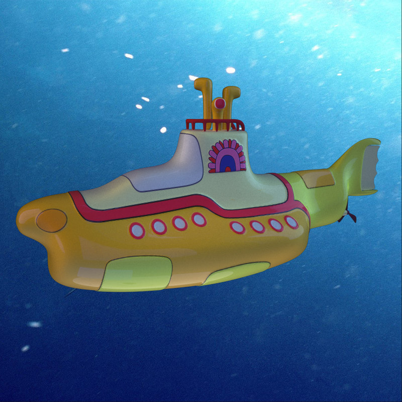 yellow submarine obj