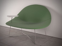 3d model isola chair