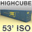 3d model highcube container ship