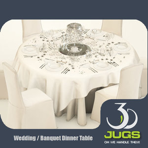 banquet wedding dinner table max