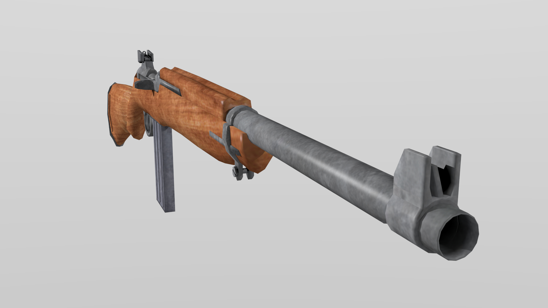 3d Model M1 Carbine