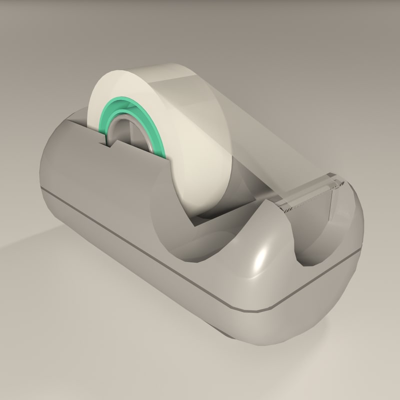 3ds max office tape dispenser