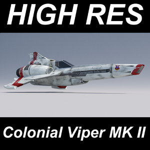 viper mk ii 3d model