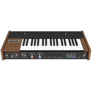 keyboard synth synthesizer 3d max