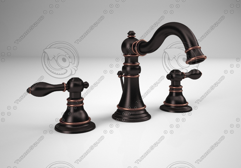 3d Oil Rubbed Bronze Faucet