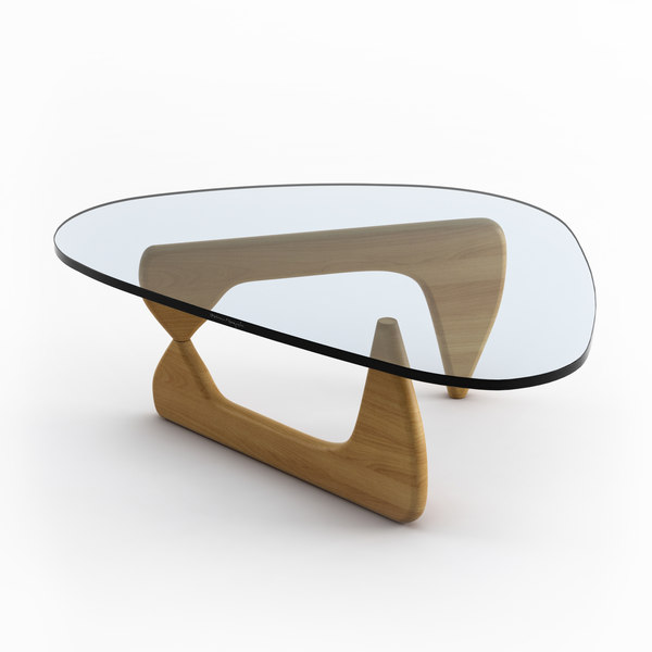 herman miller noguchi coffe table 3d max