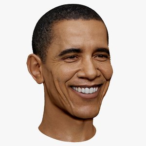 maya smiling barack obama portrait
