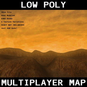 free multiplayer terrain 3d model