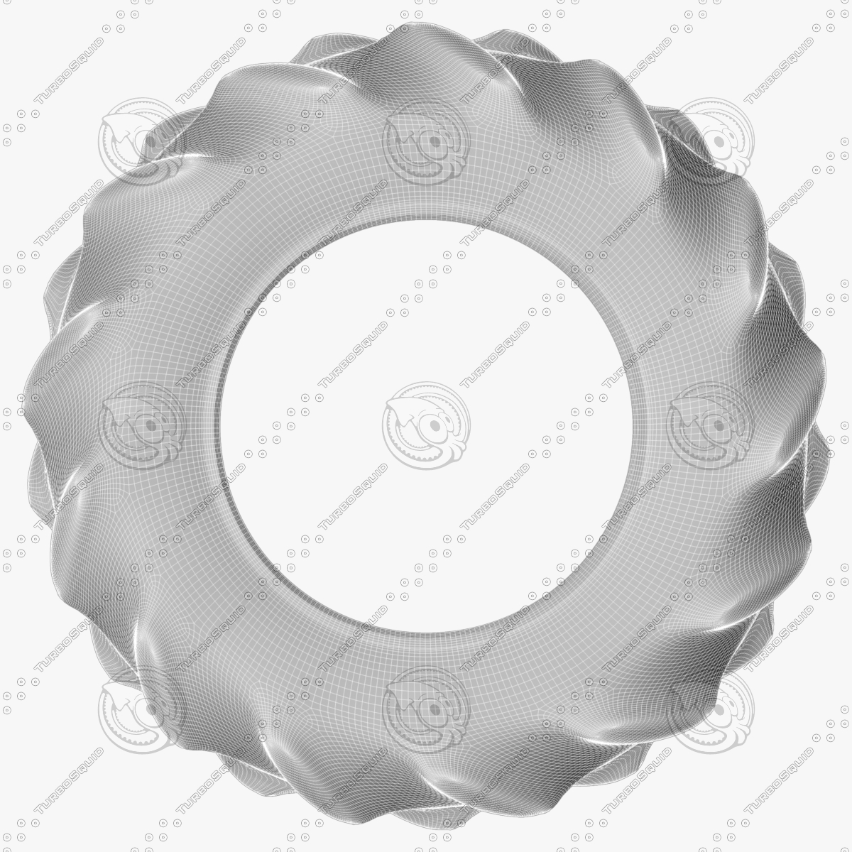 3d Model Tractor Tire Rubber