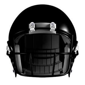 american football helmet facemasks 3d model