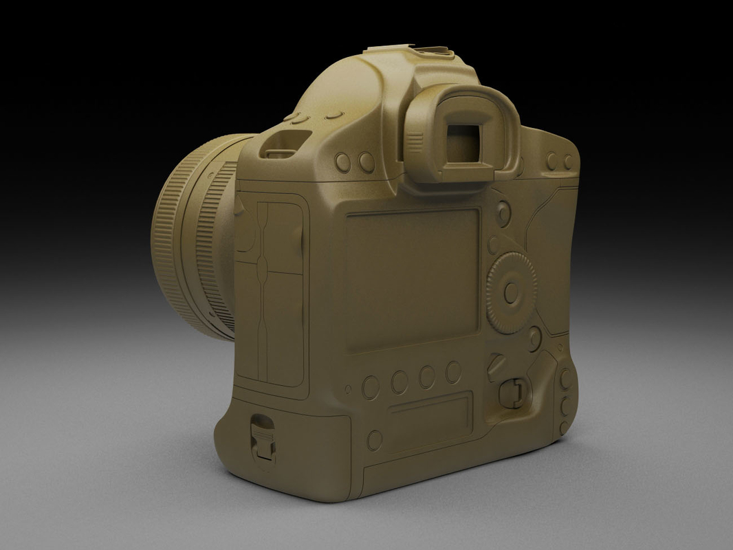 3d canon dslr camera lens