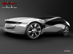 max alfa romeo pandion concept car