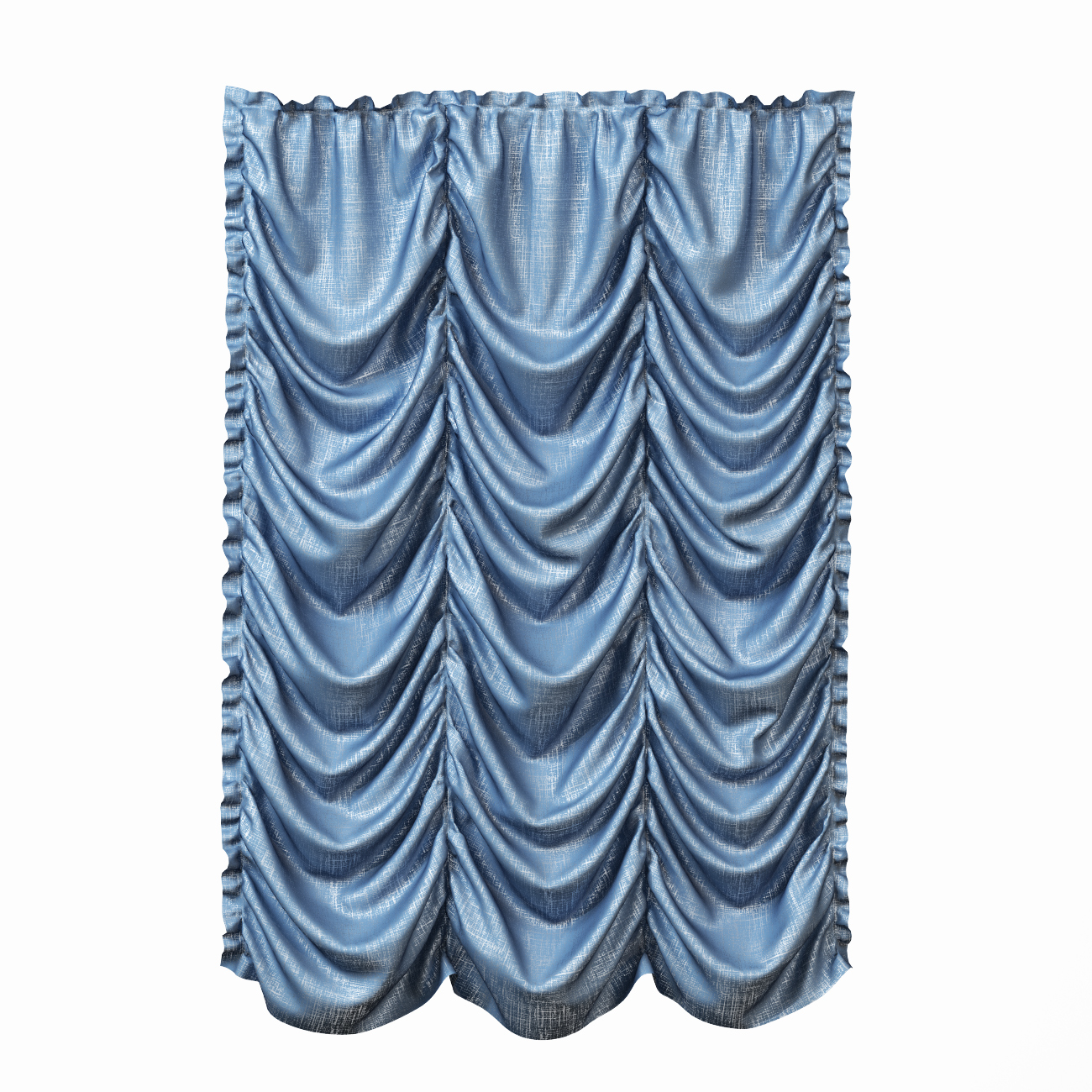 Austrian Curtain 3d Max